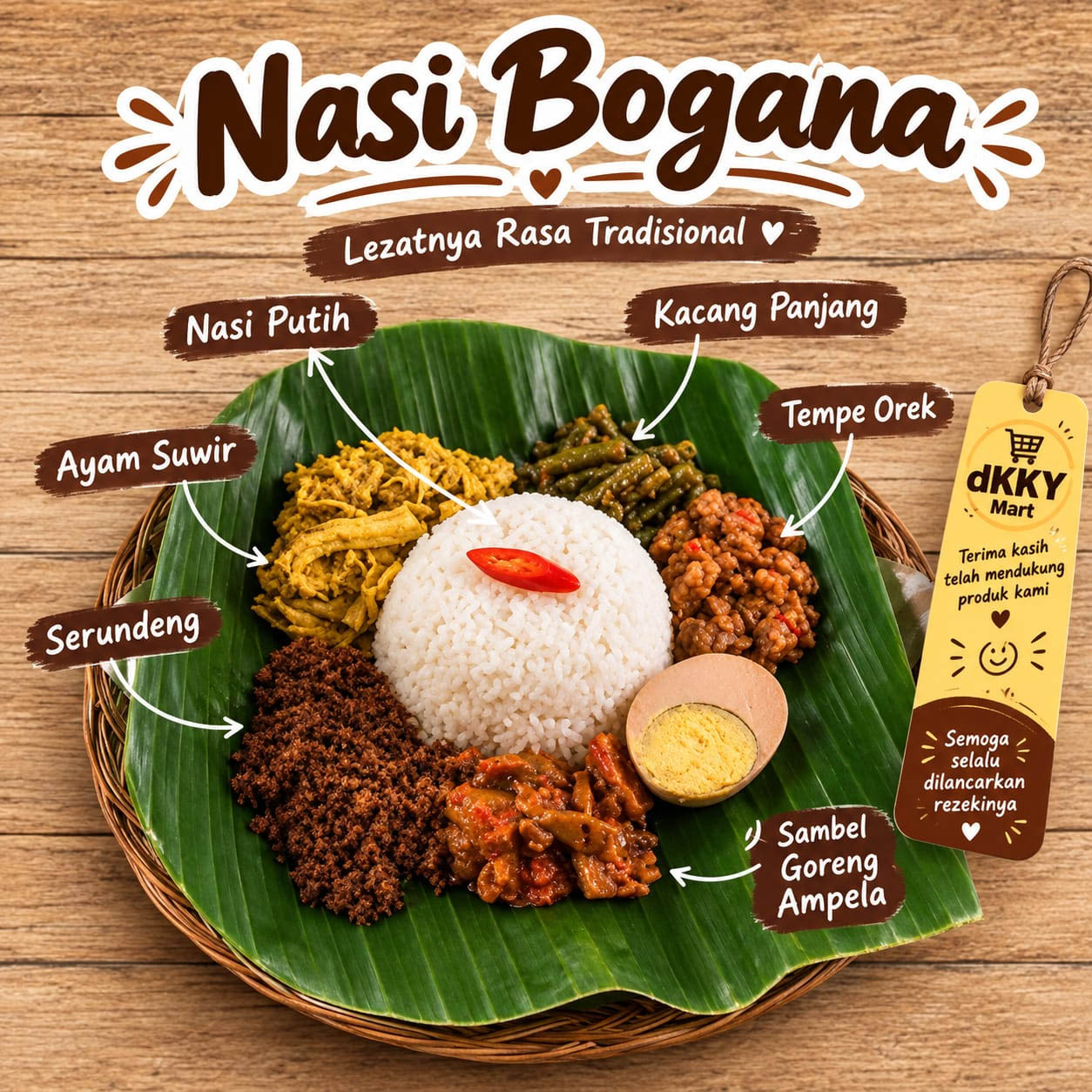 Nasi Bogana Dkky Mart