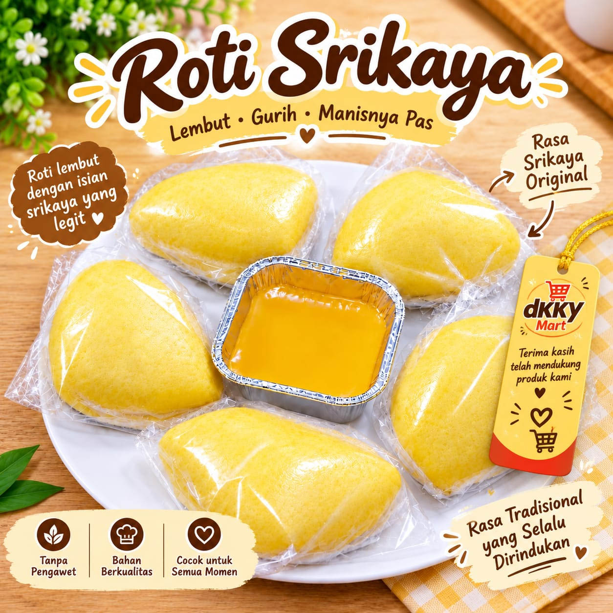 Roti Srikaya Dkky Mart